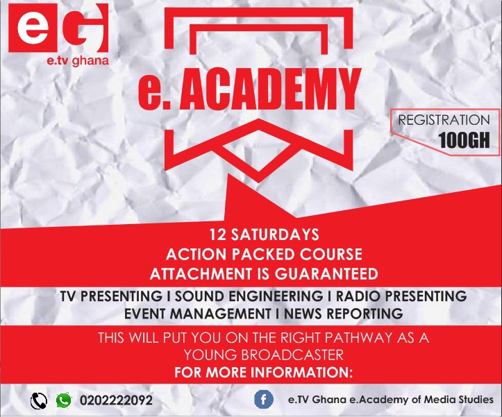 e.TV Ghana starts training second batch of 2019 E Academy students